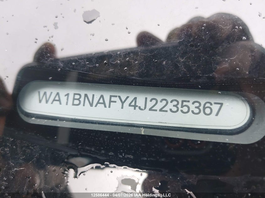 2018 Audi Q5 Premium Plus VIN: WA1BNAFY4J2235367 Lot: 12586444