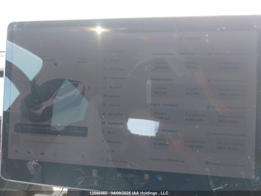 2022 Tesla Model Y Performance VIN: 7SAYGDEF7NF373356 Lot: 12586460