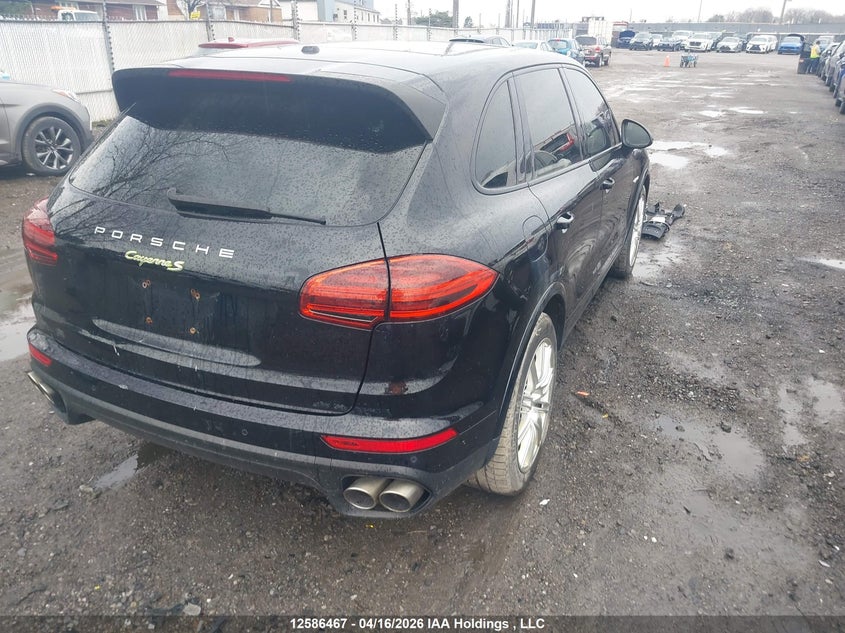 Vin: wp1ae2a27gla60480, lot: 2982470, porsche cayenne se hybrid 20164