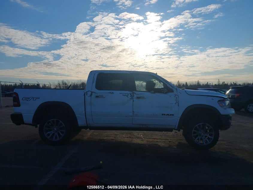 2022 Ram 1500 5.7 Ram Rebel white Lot 111012586512 Vin 1C6SRFLT1NN470109