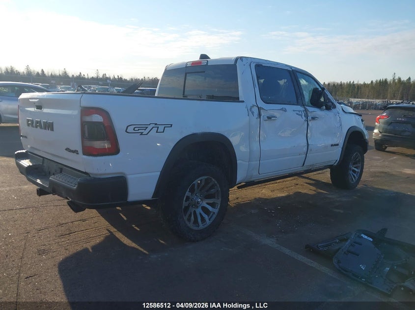 2022 Ram 1500 5.7 Ram Rebel white Lot 111012586512 Vin 1C6SRFLT1NN470109
