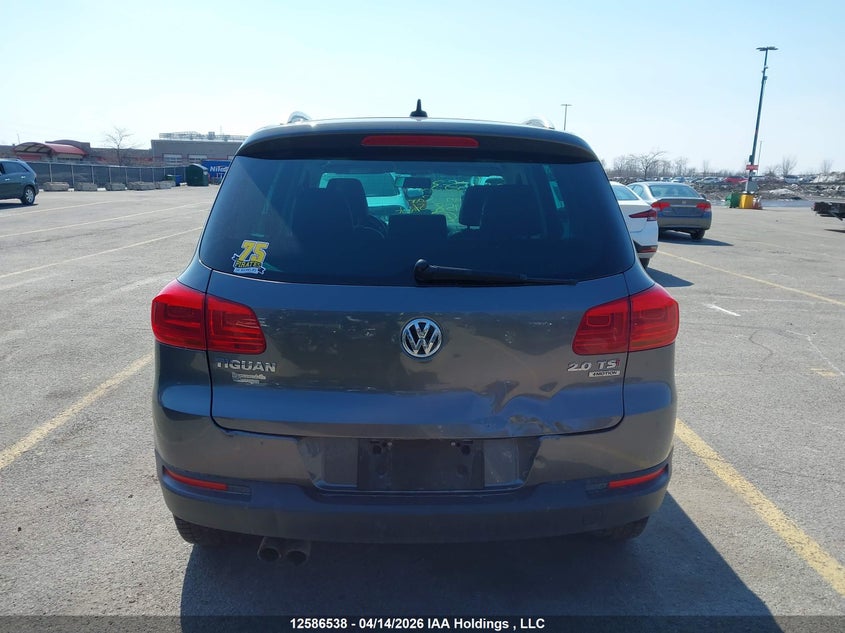 2015 Volkswagen Tiguan Comfortline/Highline/Special Edition/Trendline VIN: WVGJV7AX8FW520958 Lot: 12586538