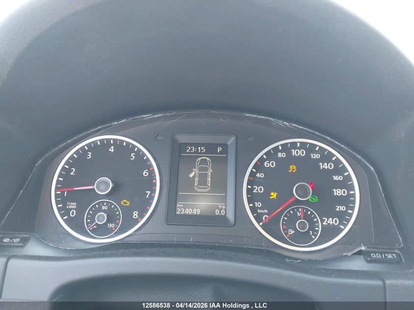 2015 Volkswagen Tiguan Comfortline/Highline/Special Edition/Trendline VIN: WVGJV7AX8FW520958 Lot: 12586538