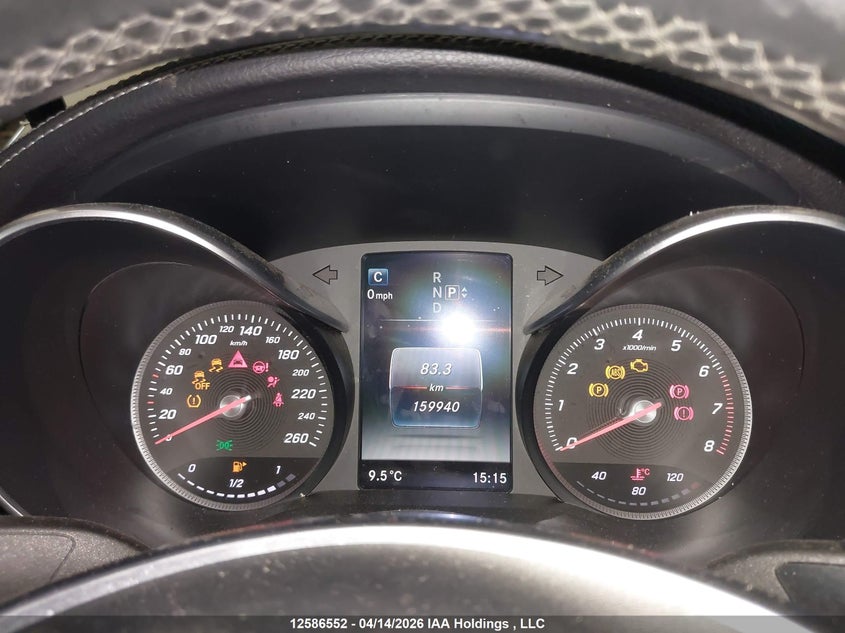 2015 Mercedes-Benz C 300 4Matic VIN: 55SWF4KB9FU078896 Lot: 12586552