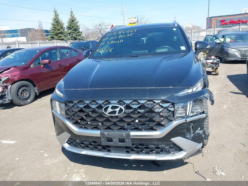 2021 Hyundai Santa Fe VIN: 5NMS5DAL8MH327035 Lot: 12586647