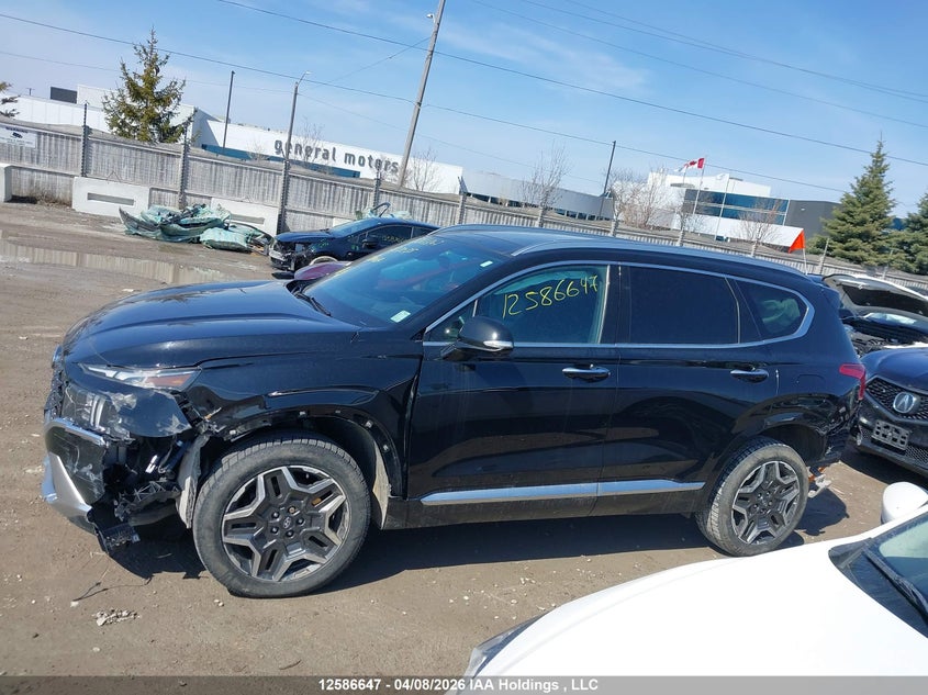 2021 Hyundai Santa Fe VIN: 5NMS5DAL8MH327035 Lot: 12586647