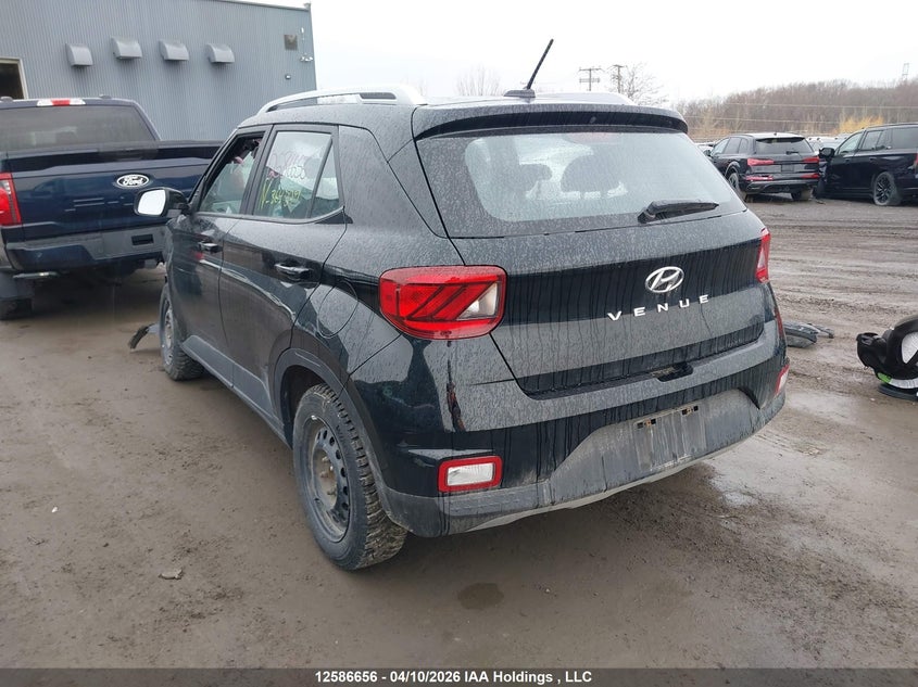 Vin: kmhrc8a39su364379, lot: 2982700, hyundai venue preferred 20253