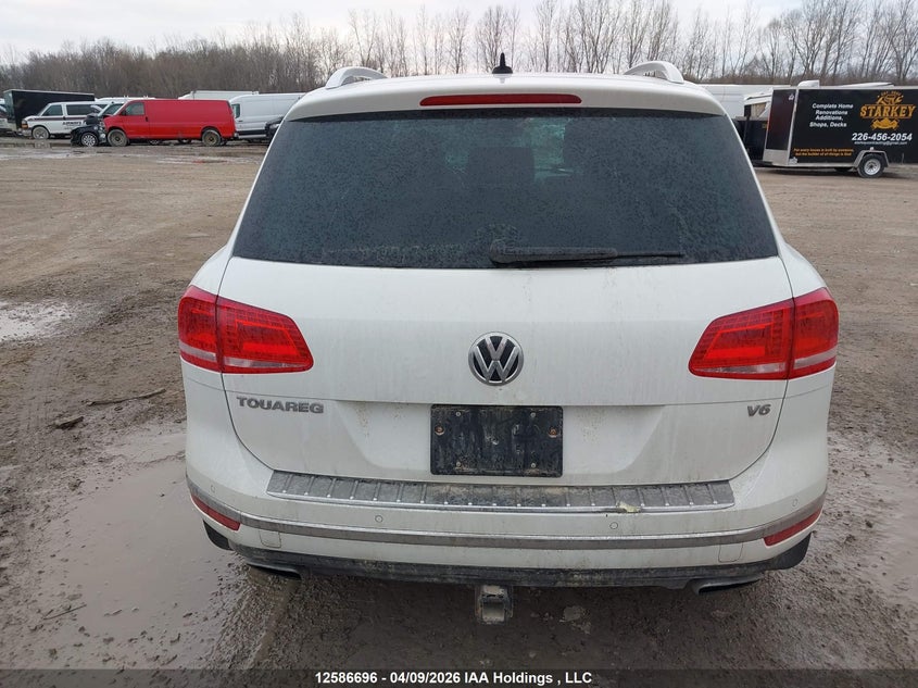 2017 Volkswagen Touareg Wolfsburg VIN: WVGRF7BP3HD003323 Lot: 12586696