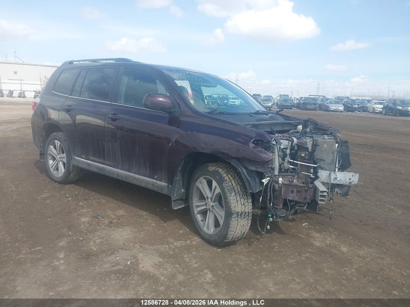 Vin: 5tdbk3eh1ds195676, lot: 2982783, toyota highlander plus/se 2013 img_1