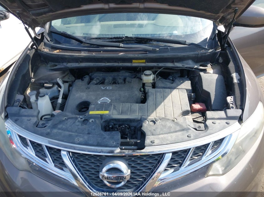2014 Nissan Murano S/Sl/Sv/Le VIN: JN8AZ1MW6EW515947 Lot: 12586761