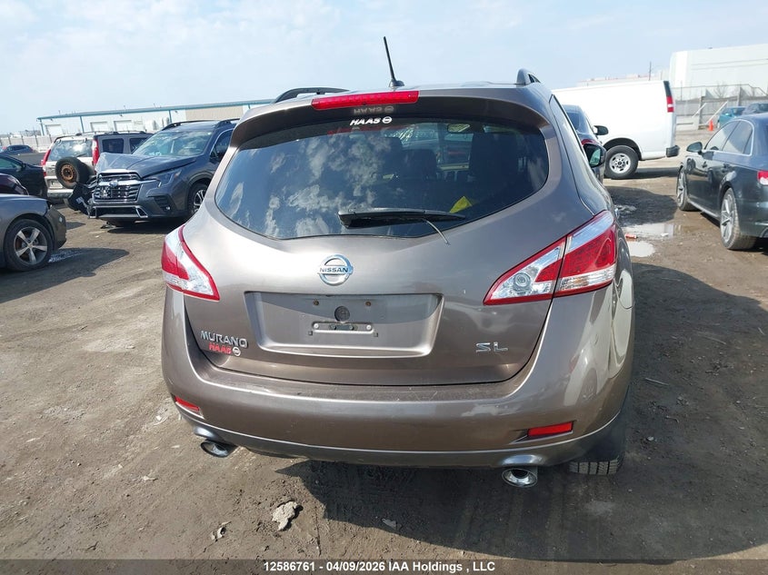 2014 Nissan Murano S/Sl/Sv/Le VIN: JN8AZ1MW6EW515947 Lot: 12586761