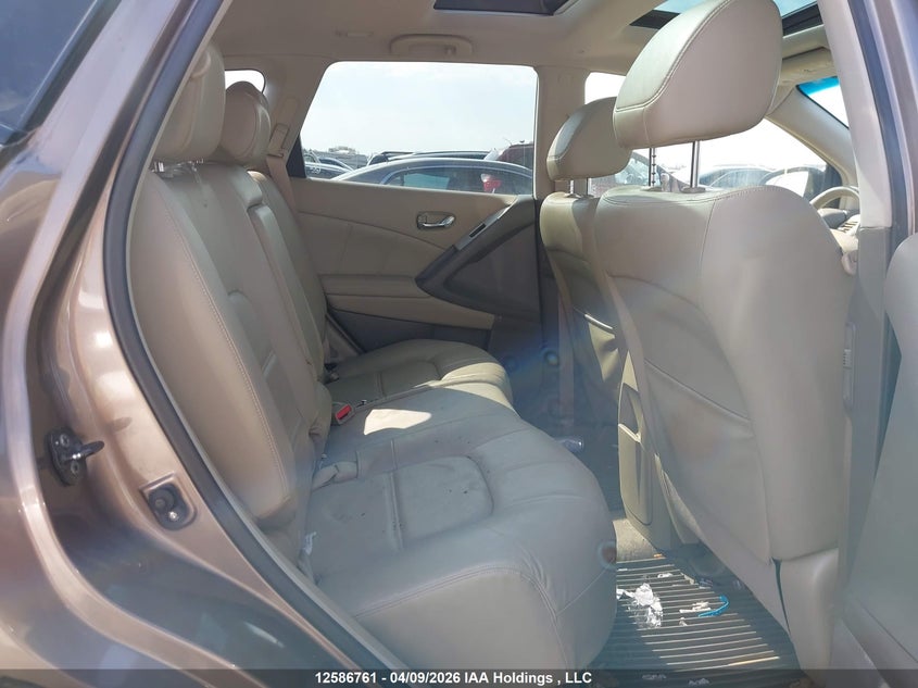 2014 Nissan Murano S/Sl/Sv/Le VIN: JN8AZ1MW6EW515947 Lot: 12586761