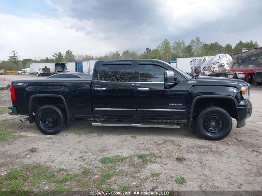 2014 Gmc SIERRA 6.2 K1500 Denali black Lot 111012586767 Vin 3GTU2WEJ0EG433188