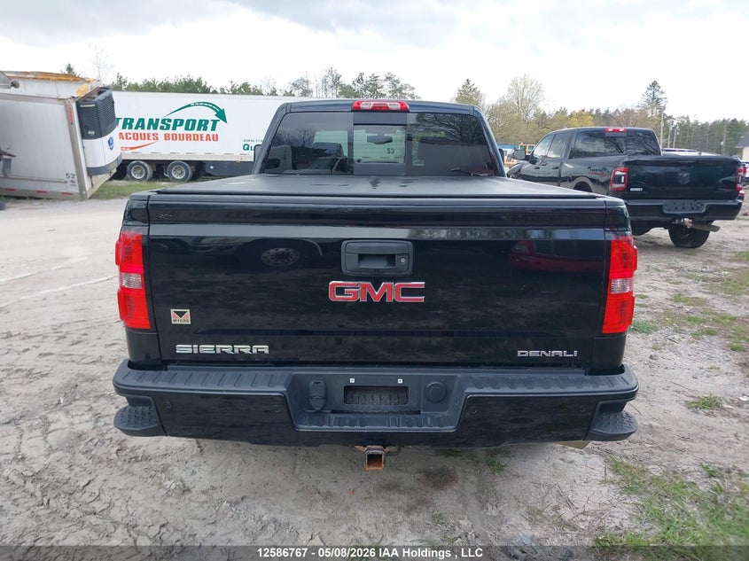 2014 Gmc SIERRA 6.2 K1500 Denali black Lot 111012586767 Vin 3GTU2WEJ0EG433188