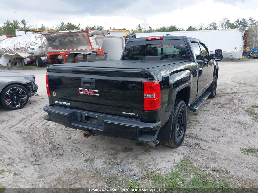 2014 Gmc SIERRA 6.2 K1500 Denali black Lot 111012586767 Vin 3GTU2WEJ0EG433188