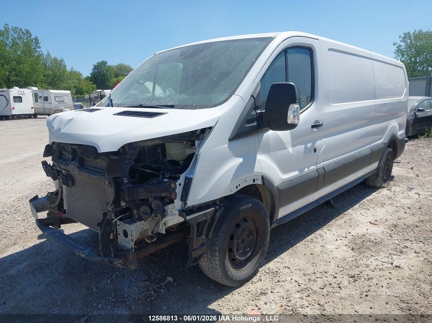 2017 Ford Transit 3.7 T-150 white Lot 111012586813 Vin 1FTYE2YM8HKA54265