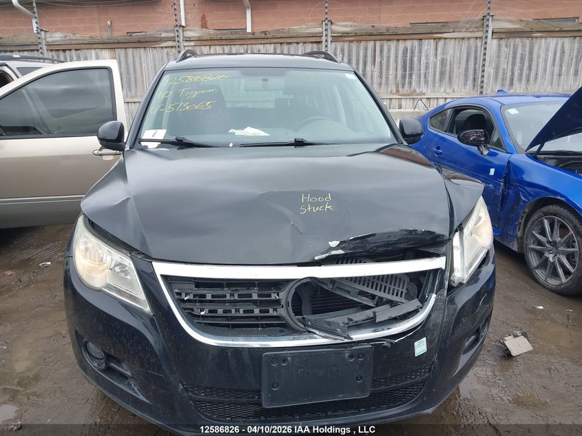 2010 Volkswagen Tiguan 2.0 Tsi Comfortline/2.0 Tsi Highline/2.0 Tsi Trendline VIN: WVGBV7AX4AW513065 Lot: 12586826