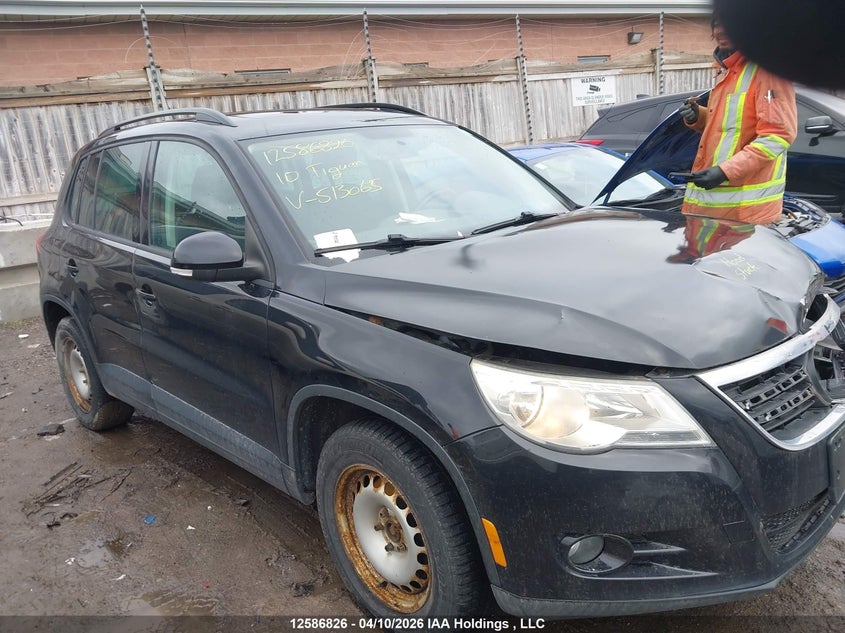 2010 Volkswagen Tiguan 2.0 Tsi Comfortline/2.0 Tsi Highline/2.0 Tsi Trendline VIN: WVGBV7AX4AW513065 Lot: 12586826
