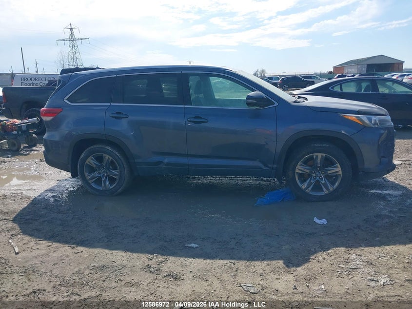 2018 Toyota Highlander Limited VIN: 5TDDZRFH2JS486768 Lot: 12586972