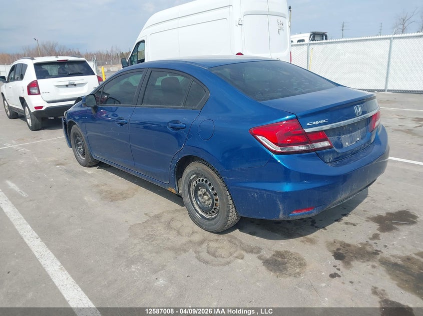 2013 HONDA CIVIC SEDAN 1.8L I-4 VVT, 140HP