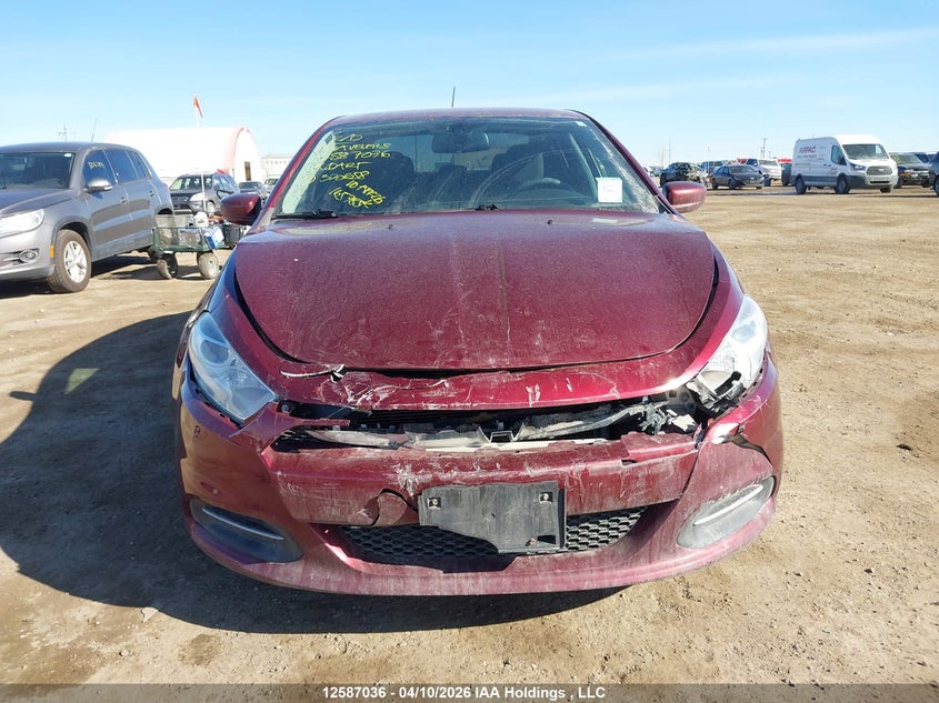 2015 Dodge Dart Aero VIN: 1C3CDFDH6FD320658 Lot: 12587036