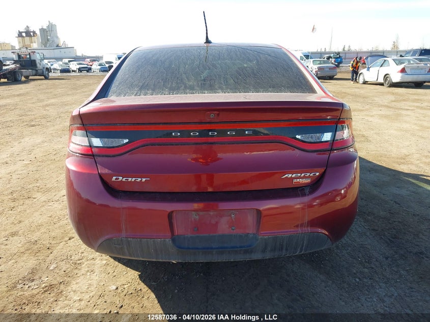 2015 Dodge Dart Aero VIN: 1C3CDFDH6FD320658 Lot: 12587036