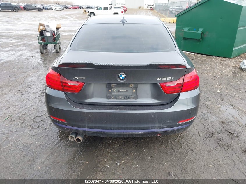 2015 BMW 428I xDrive VIN: WBA3N5C53FK198666 Lot: 12587047