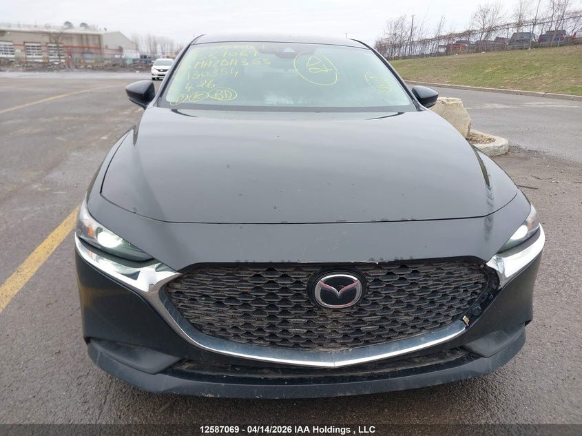 2020 Mazda Mazda3 Gs VIN: 3MZBPBCM7LM130354 Lot: 12587069