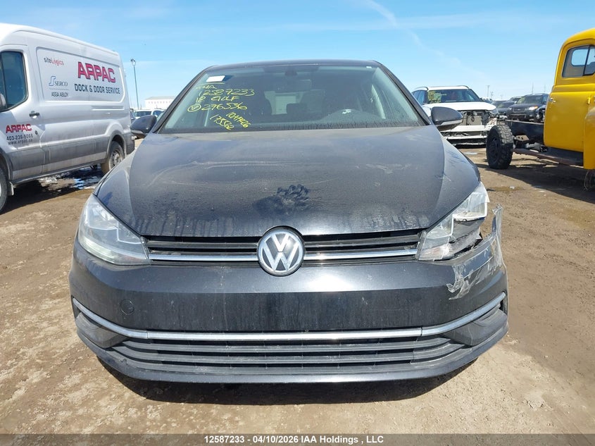 2018 Volkswagen Golf S/Se VIN: 3VWG17AU2JM276536 Lot: 12587233