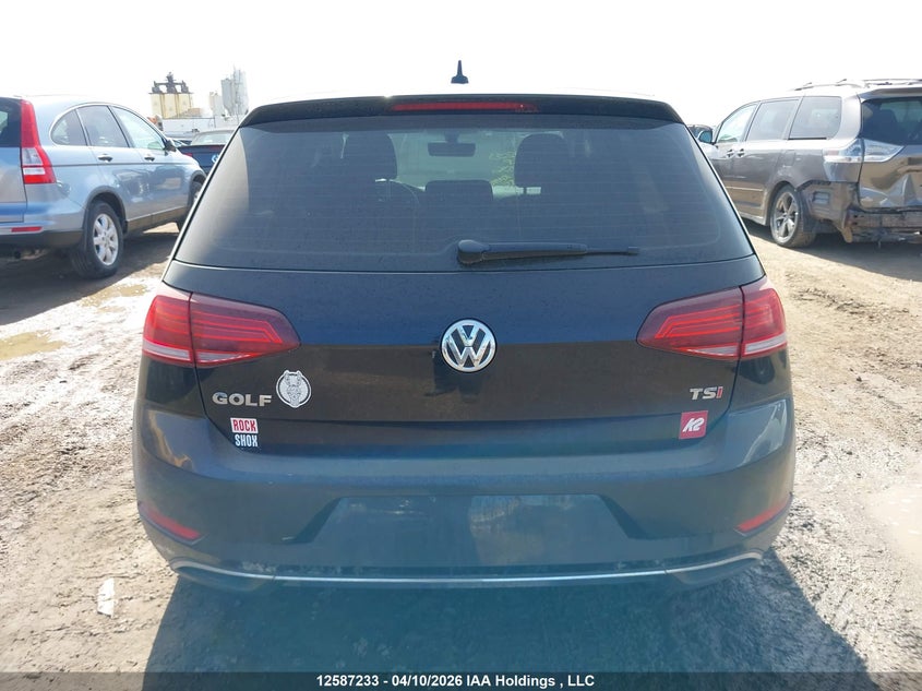 2018 Volkswagen Golf S/Se VIN: 3VWG17AU2JM276536 Lot: 12587233