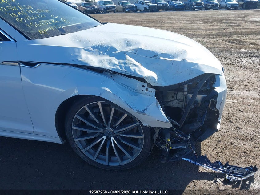 2018 Audi A5 Prestige VIN: WAUCNCF51JA126721 Lot: 12587258