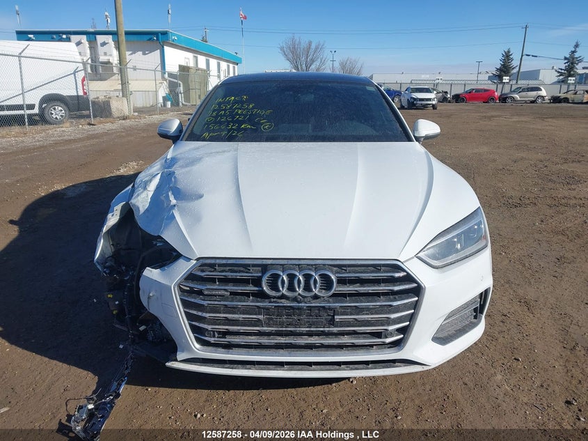 2018 Audi A5 Prestige VIN: WAUCNCF51JA126721 Lot: 12587258