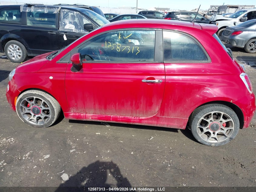 2013 Fiat 500 Sport VIN: 3C3CFFBRXDT511920 Lot: 12587313