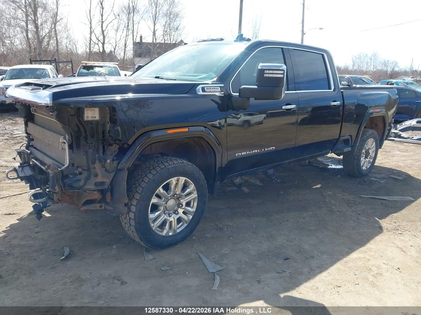 2020 GMC Sierra, Front, IAAI, VIN 1GT49WEY8LF339731 — photo 2