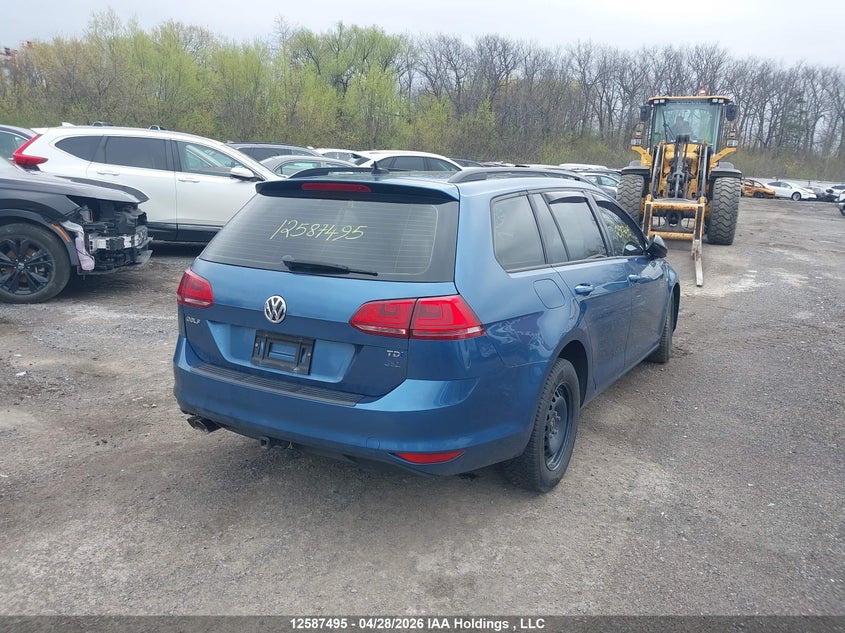 Vin: 3vwca7au8fm509888, lot: 2983640, volkswagen golf sportwagen tdi s/tdi se/tdi sel 20154