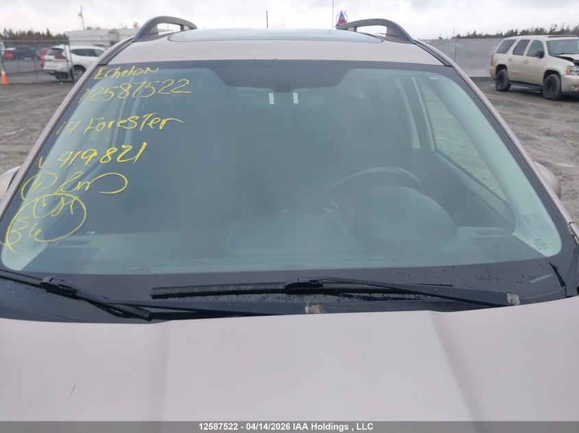 2014 Subaru Forester 2.5I Limited VIN: JF2SJCHC7EH419821 Lot: 12587522