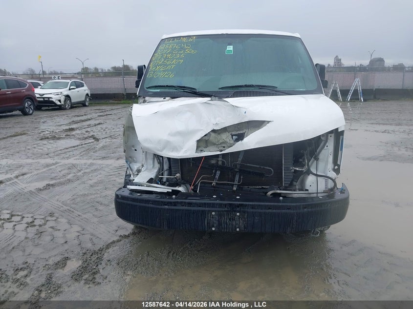 2017 Chevrolet Express G2500 VIN: 1GCWGAFF3H1334035 Lot: 12587642