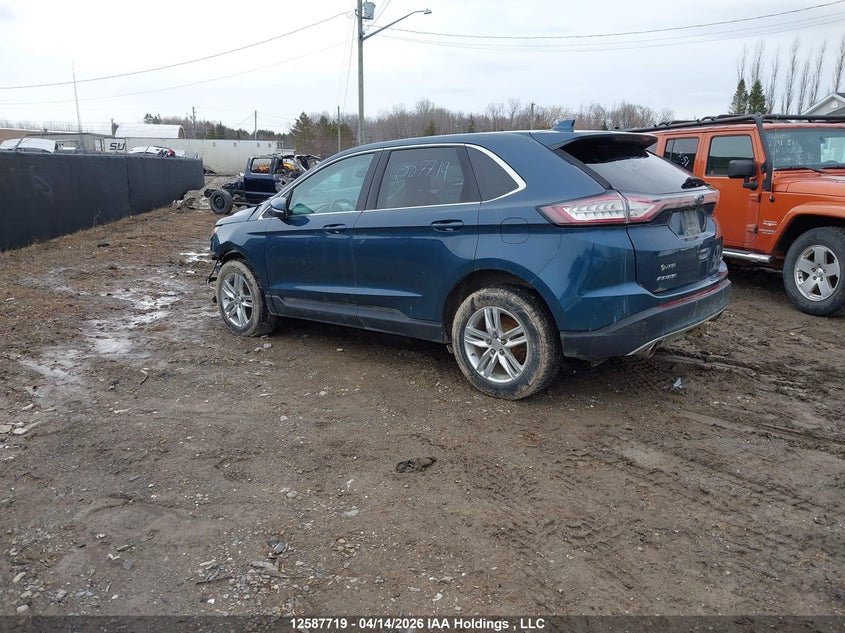 Vin: 2fmpk4j85gbc07962, lot: 2983888, ford edge sel 20163