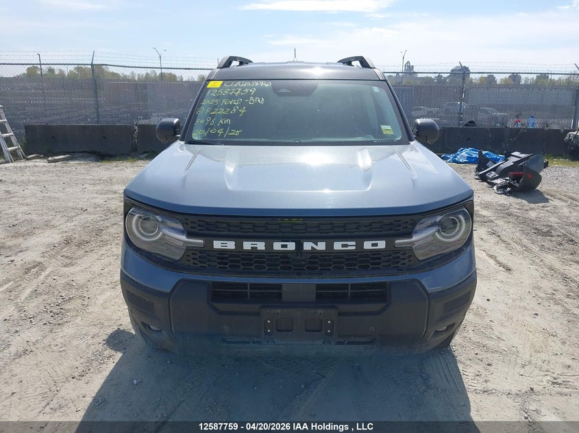 2025 Ford Bronco Sport Outer Banks VIN: 3FMCR9CN0SRF22284 Lot: 12587759