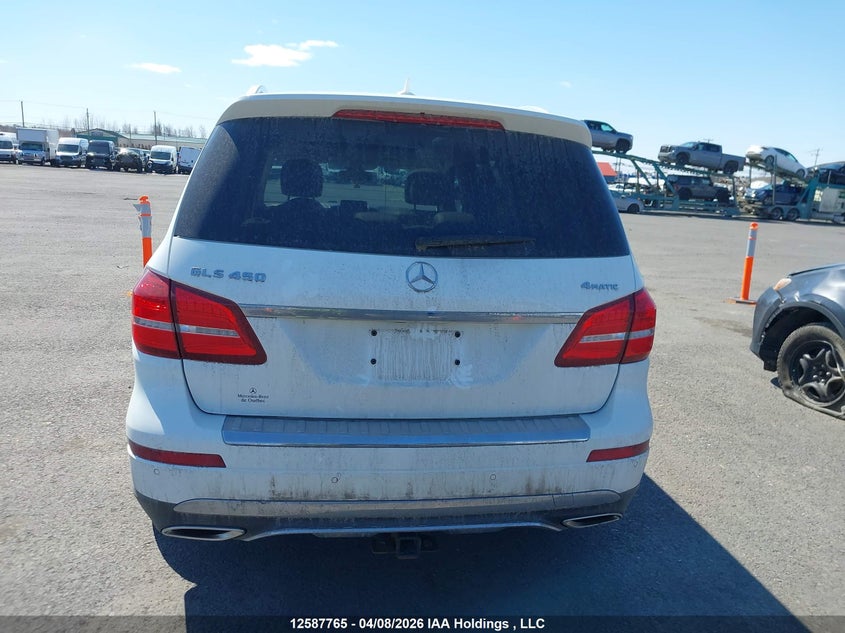 2018 Mercedes-Benz Gls 450 4Matic VIN: 4JGDF6EE4JB002276 Lot: 12587765