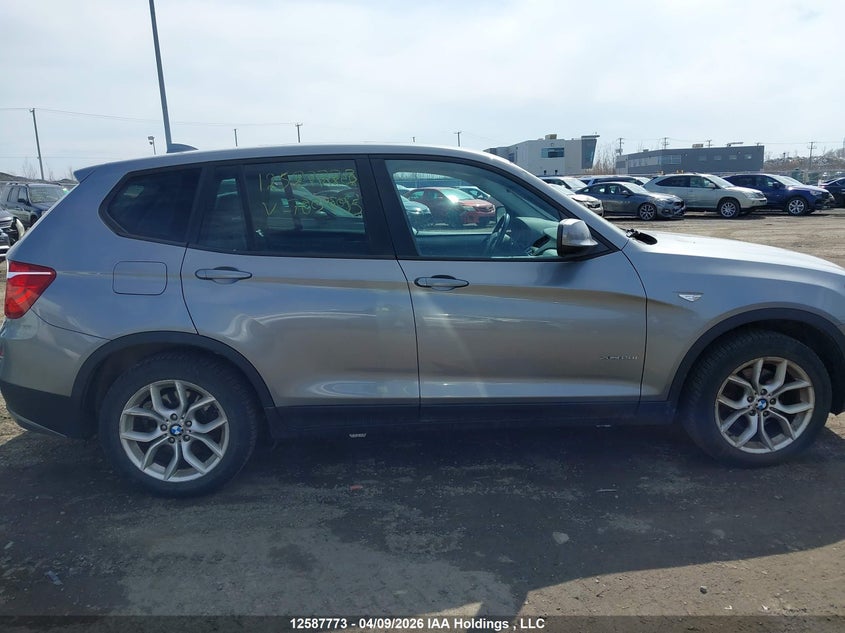2011 BMW X3 xDrive28I VIN: 5UXWX5C52BL703495 Lot: 12587773