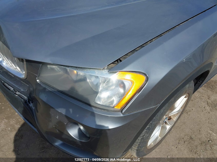 2011 BMW X3 xDrive28I VIN: 5UXWX5C52BL703495 Lot: 12587773