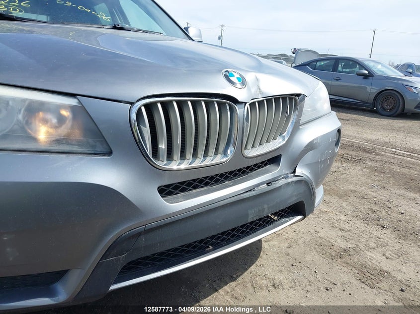 2011 BMW X3 xDrive28I VIN: 5UXWX5C52BL703495 Lot: 12587773