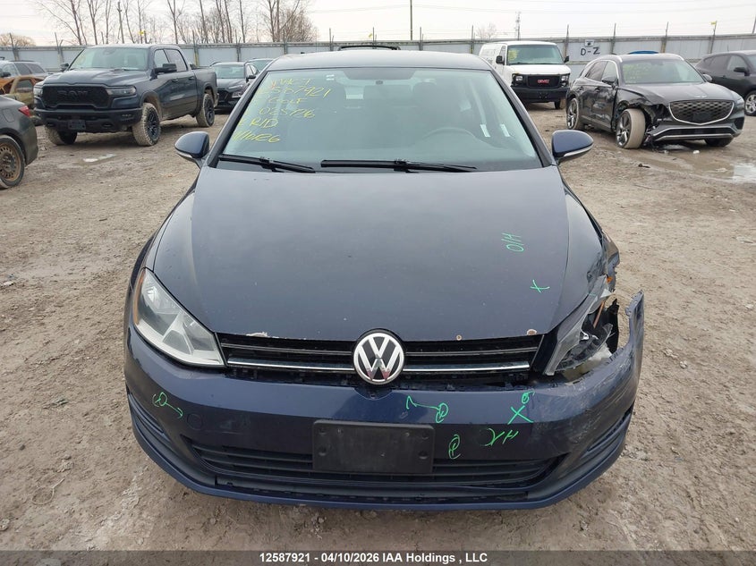 2015 Volkswagen Golf VIN: 3VW817AU8FM025726 Lot: 12587921