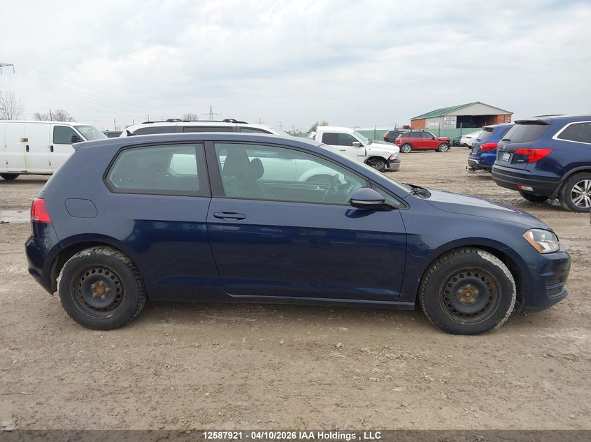 2015 Volkswagen Golf VIN: 3VW817AU8FM025726 Lot: 12587921