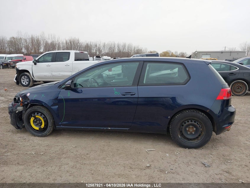 2015 Volkswagen Golf VIN: 3VW817AU8FM025726 Lot: 12587921