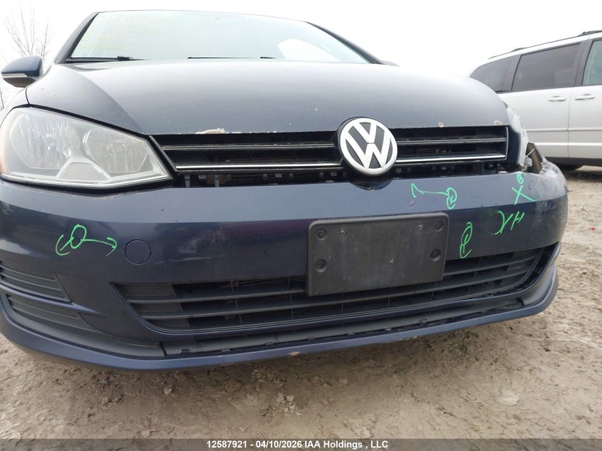 2015 Volkswagen Golf VIN: 3VW817AU8FM025726 Lot: 12587921