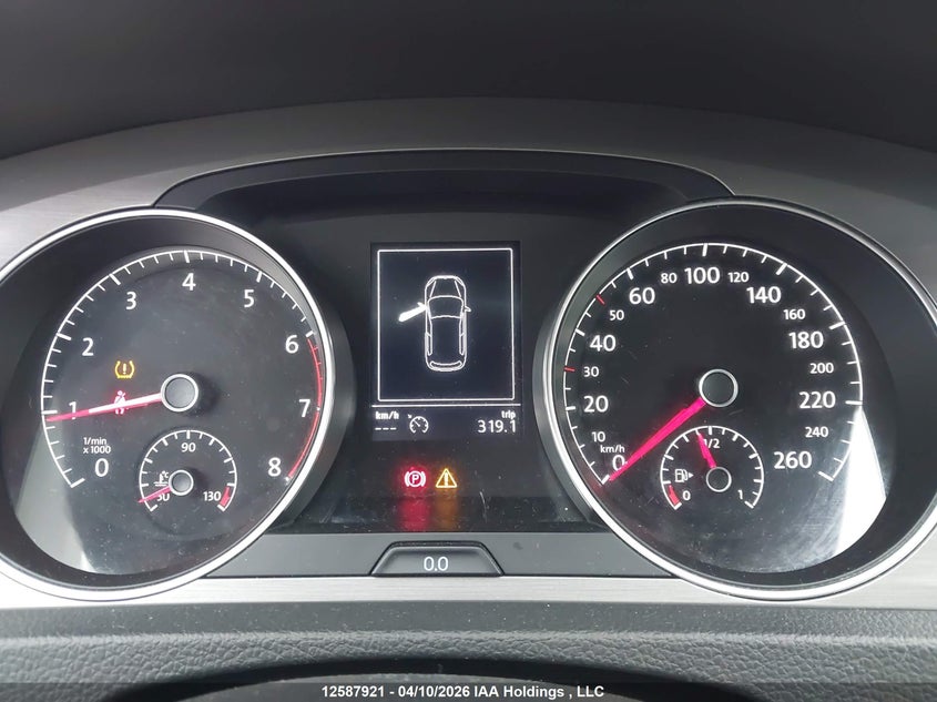 2015 Volkswagen Golf VIN: 3VW817AU8FM025726 Lot: 12587921