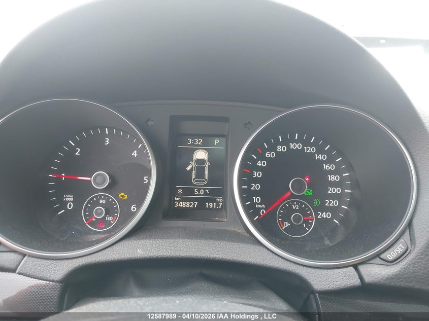 2014 Volkswagen Golf 2.0 Tdi Comfortline/2.0 Tdi Highline/2.0 Tdi Trendline/2.0 Tdi Wolfsburg Edition VIN: 3VWPL7AJ2EM612871 Lot: 12587989