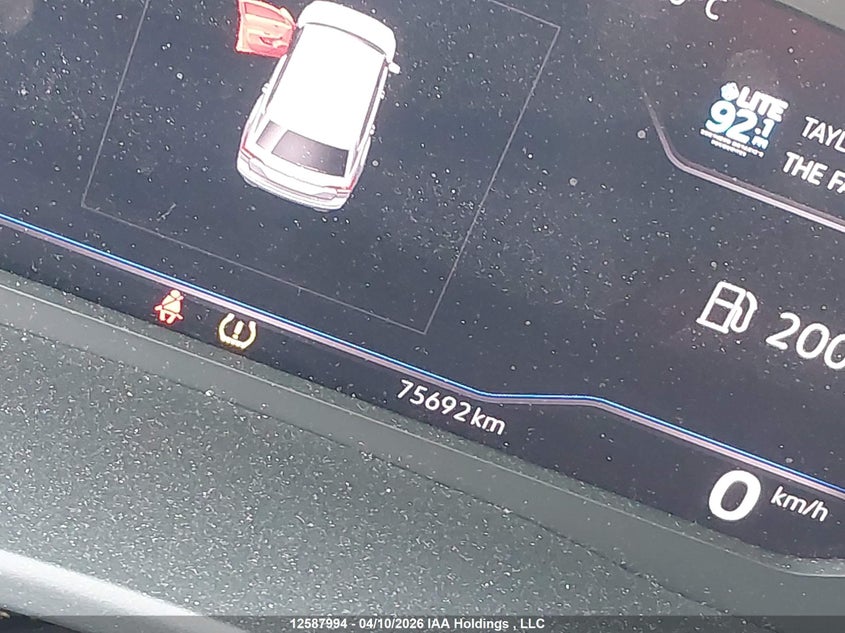 2019 Volkswagen Atlas 3.6 Fsi Execline VIN: 1V2NR2CA5KC554842 Lot: 12587994